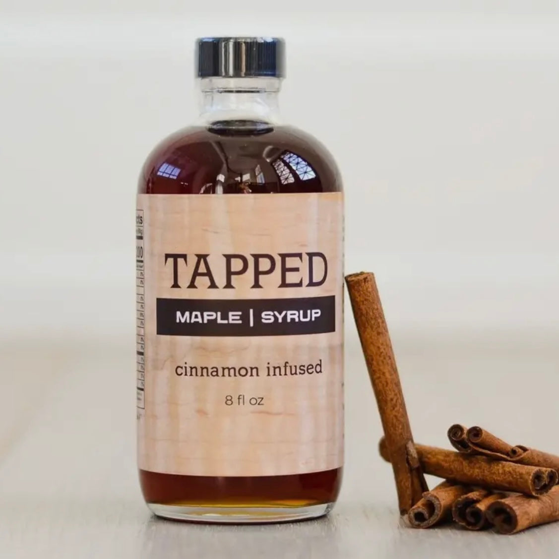 Tapped - Cinnamon Infused Maple Syrup (8oz)