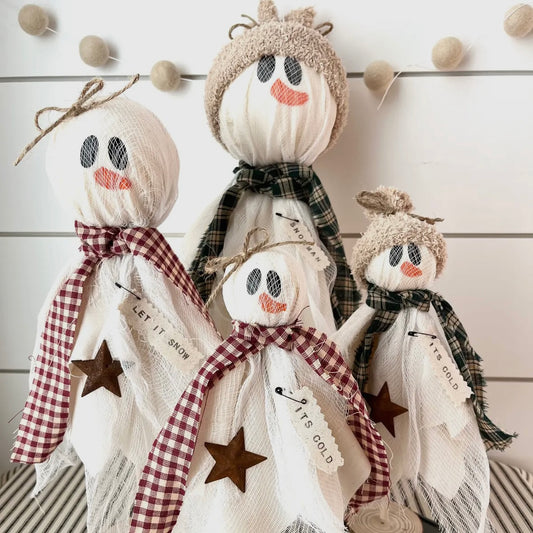 Kate + Em - Fabric Snowman
