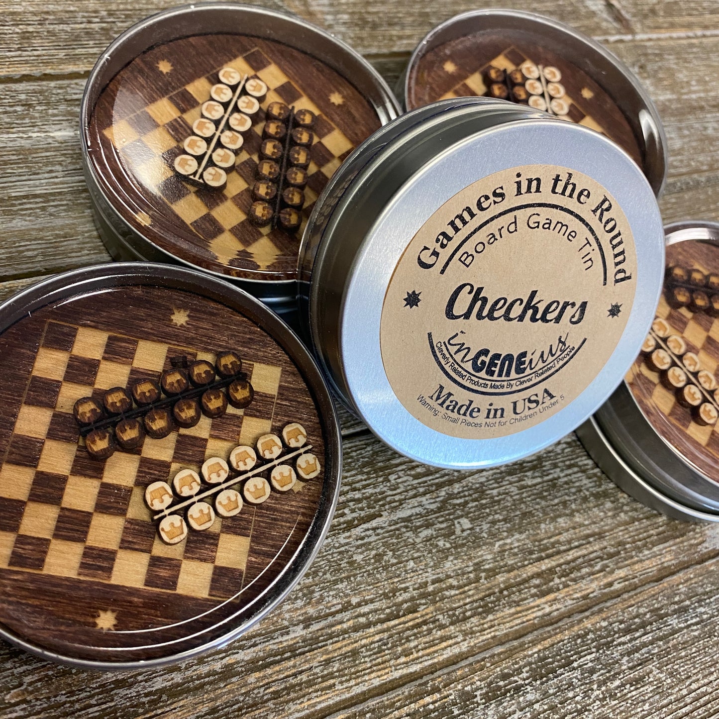 Games in the Round - Checkers