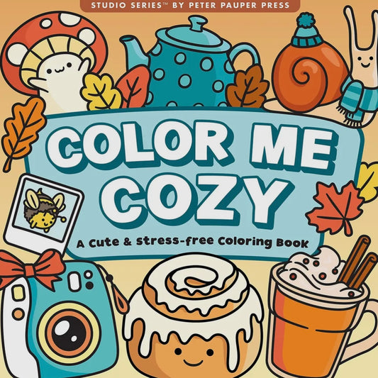 Peter Pauper Press - Color Me Cozy Coloring Book