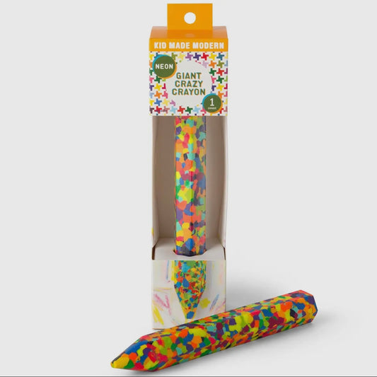 Kid Made Modern Giant Crazy Crayon - Neon