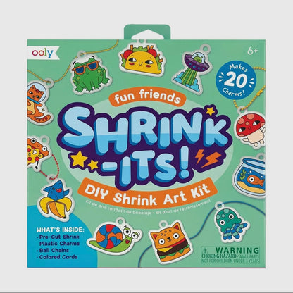 OOLY - Shrink-Its DIY Shrink Art Kit - Fun Friends