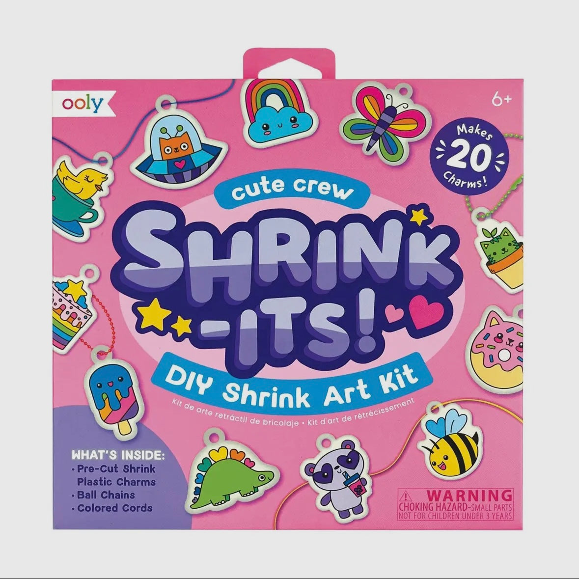 OOLY - Shrink-Its DIY Shrink Art Kit - Cute Crew