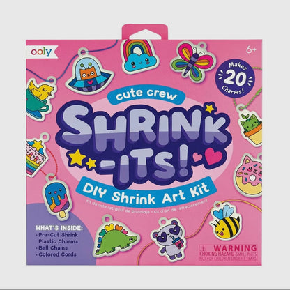 OOLY - Shrink-Its DIY Shrink Art Kit - Cute Crew
