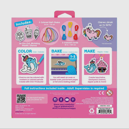 OOLY - Shrink-Its DIY Shrink Art Kit - Cute Crew