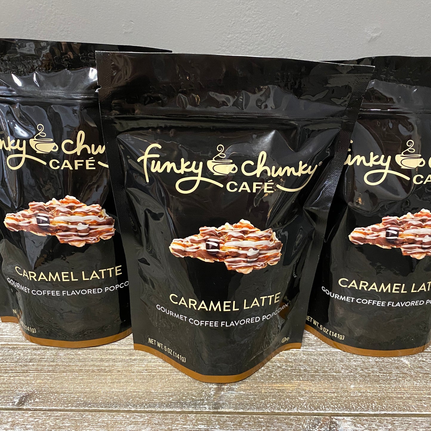 Funky Chunky Chocolate Popcorn - Caramel Latte 5oz Bag