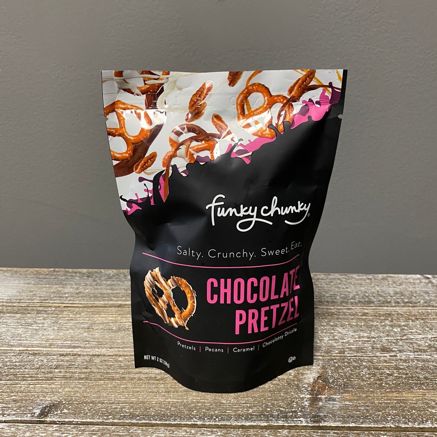 Funky Chunky Chocolate Pretzel 2oz Bag