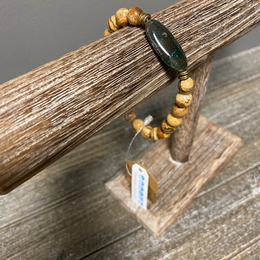 Fancy Jasper Picture Jasper Bracelet
