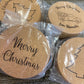 Holiday Cork Coasters - Set of 8 Coasters