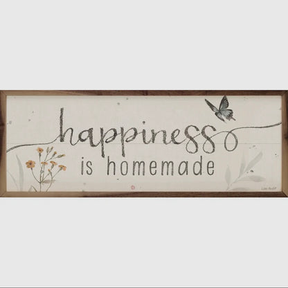 Kendrick Home - Happiness is Homemade Wood Sign