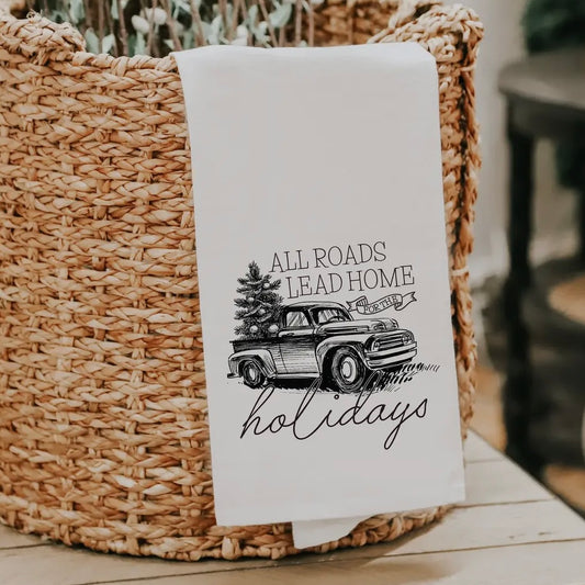 All Roads Lead Home Towel