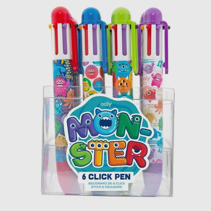 OOLY - 6 Click Pens - Monster