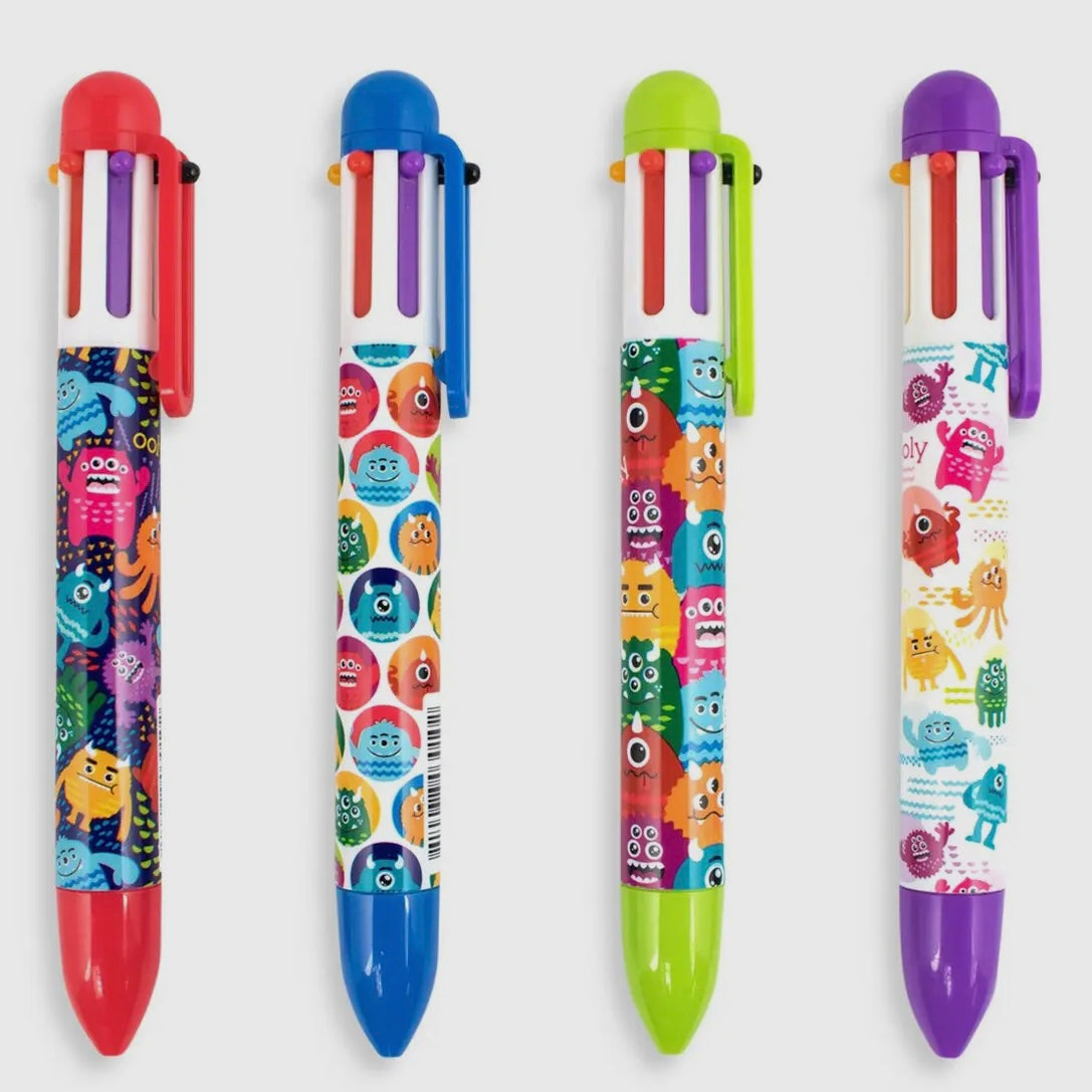 OOLY - 6 Click Pens - Monster
