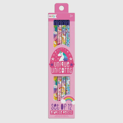 OOLY - Set of 12 Pencils - Unique Unicorns