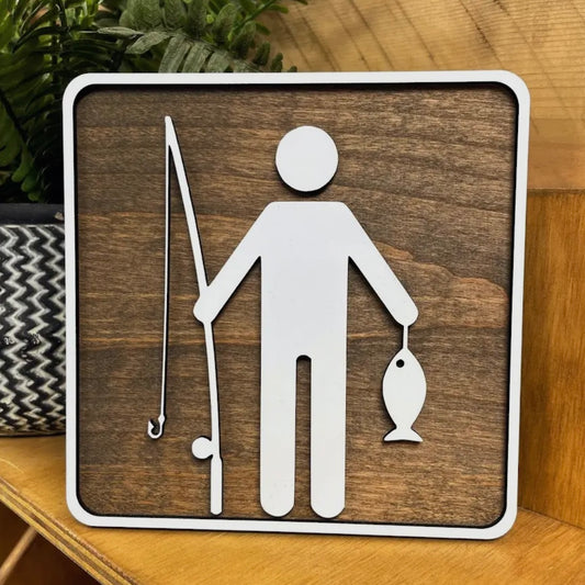 Desk Tabletop Decor - Fisherman