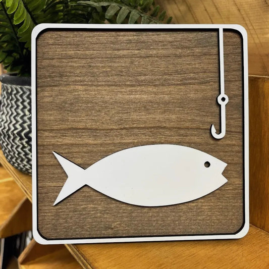 Desk Tabletop Decor - Fishing