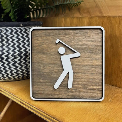 Desk Tabletop Decor - Golfer