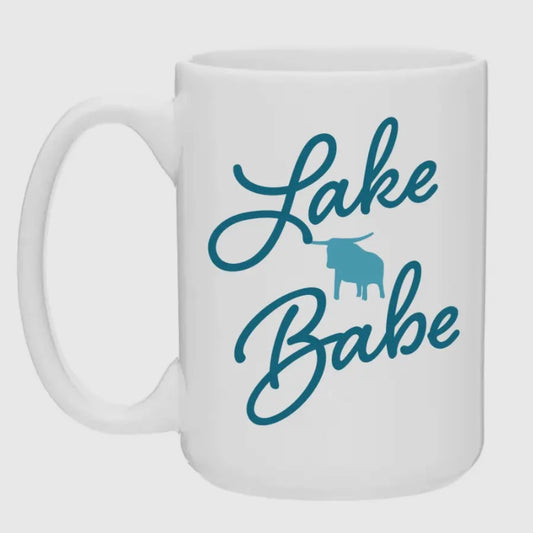 Creative Compass - Ceramic Coffee Mug - Lake Babe 15oz