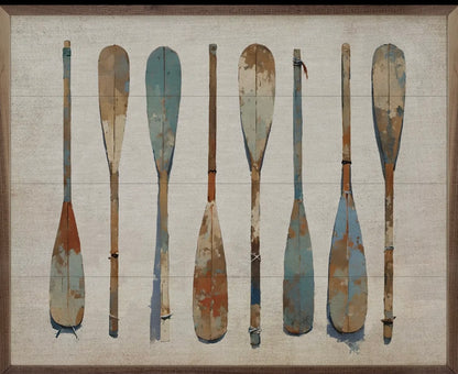 Kendrick Home - Painted Oars