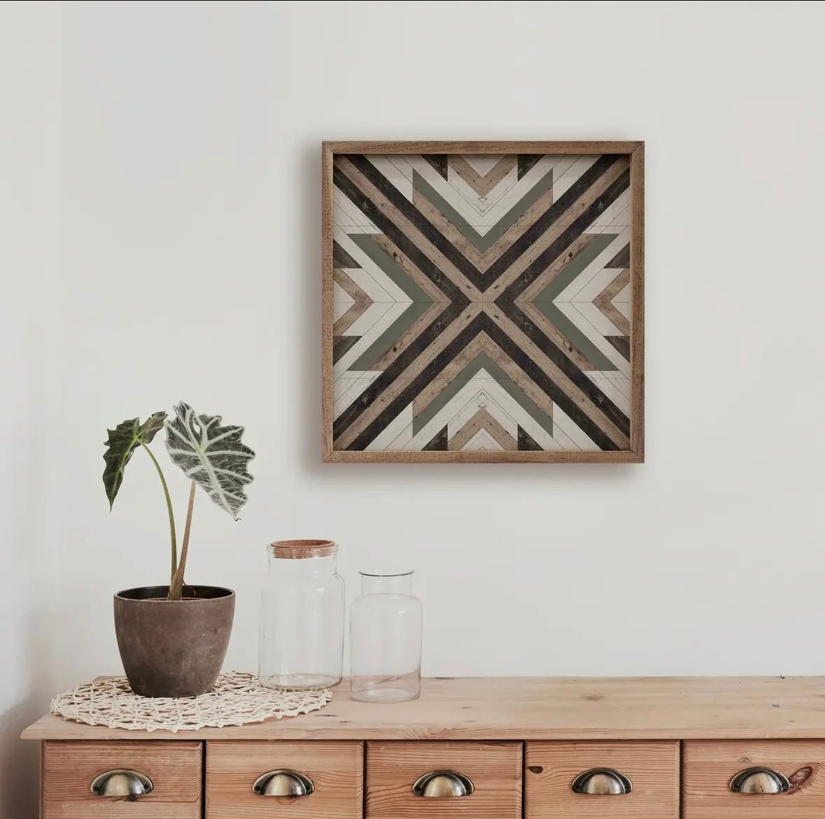 Kendrick Home - Pattern Geometric Green