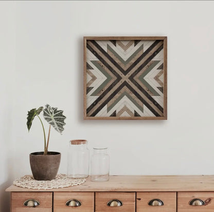 Kendrick Home - Pattern Geometric Green