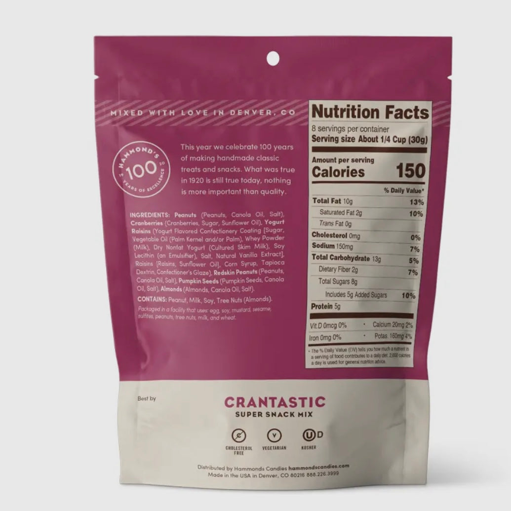 Hammond's Candies Snack Mix - Crantastic