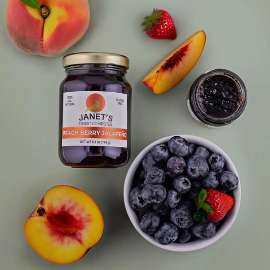 Janet's Finest Compotes Mini 1.5oz Jars