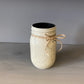 Painted Mason Jar - Beige Crackle