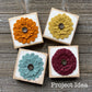 Unfinished Wood Square for Crafts - 1 pc