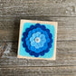 Felt Flower Decor - Bright Blue Felt Flower