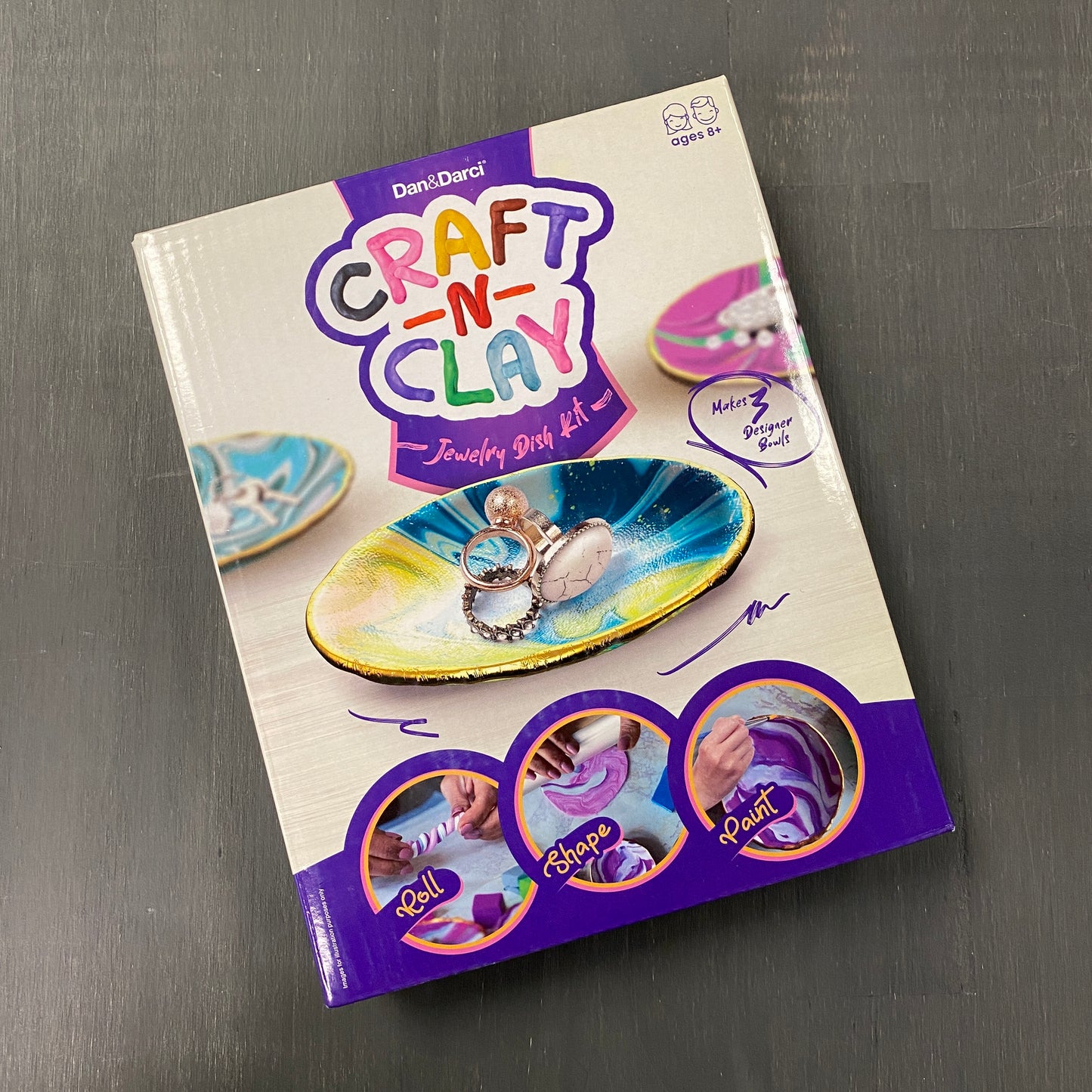 Dan&Darci - Craft n' Clay - Jewelry Dish Making Kit
