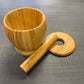 Bamboo Switch - Bamboo Mortar & Pestle