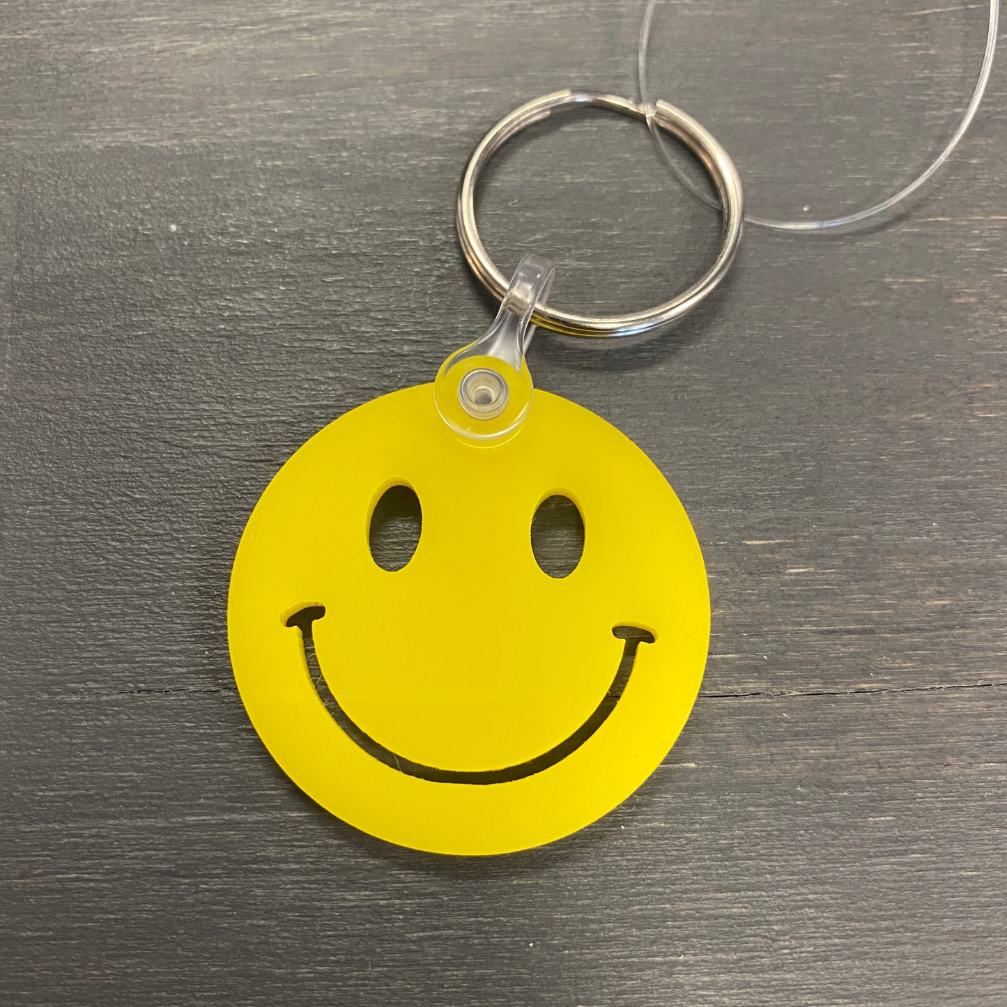 Happy Face Keychain