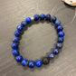 Bracelet - Lapis Lazuli with Lava