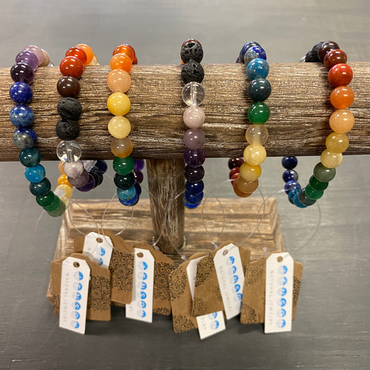 Bracelet - Rainbow Love with Lava