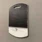 Decorative Cutting Board - Black and White - Round Top