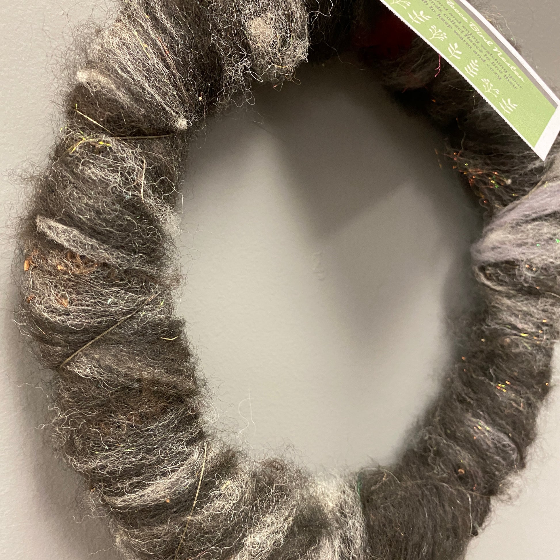 Cozy Fleece Wreath