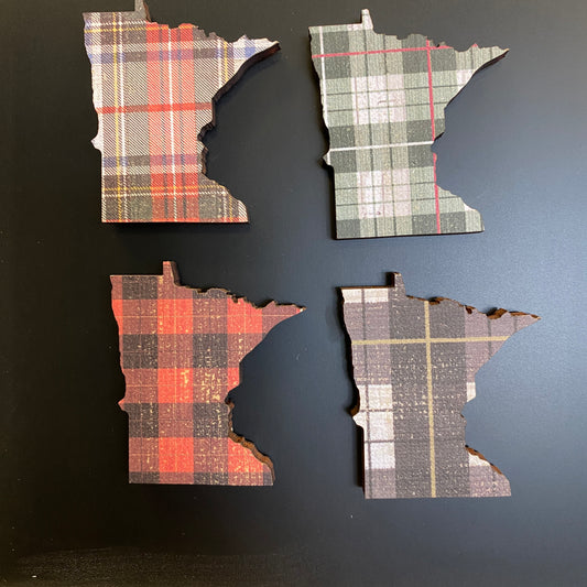 Magnet - Plaid Minnesota