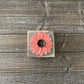 Felt Flower Decor - Gray and Heather Pink