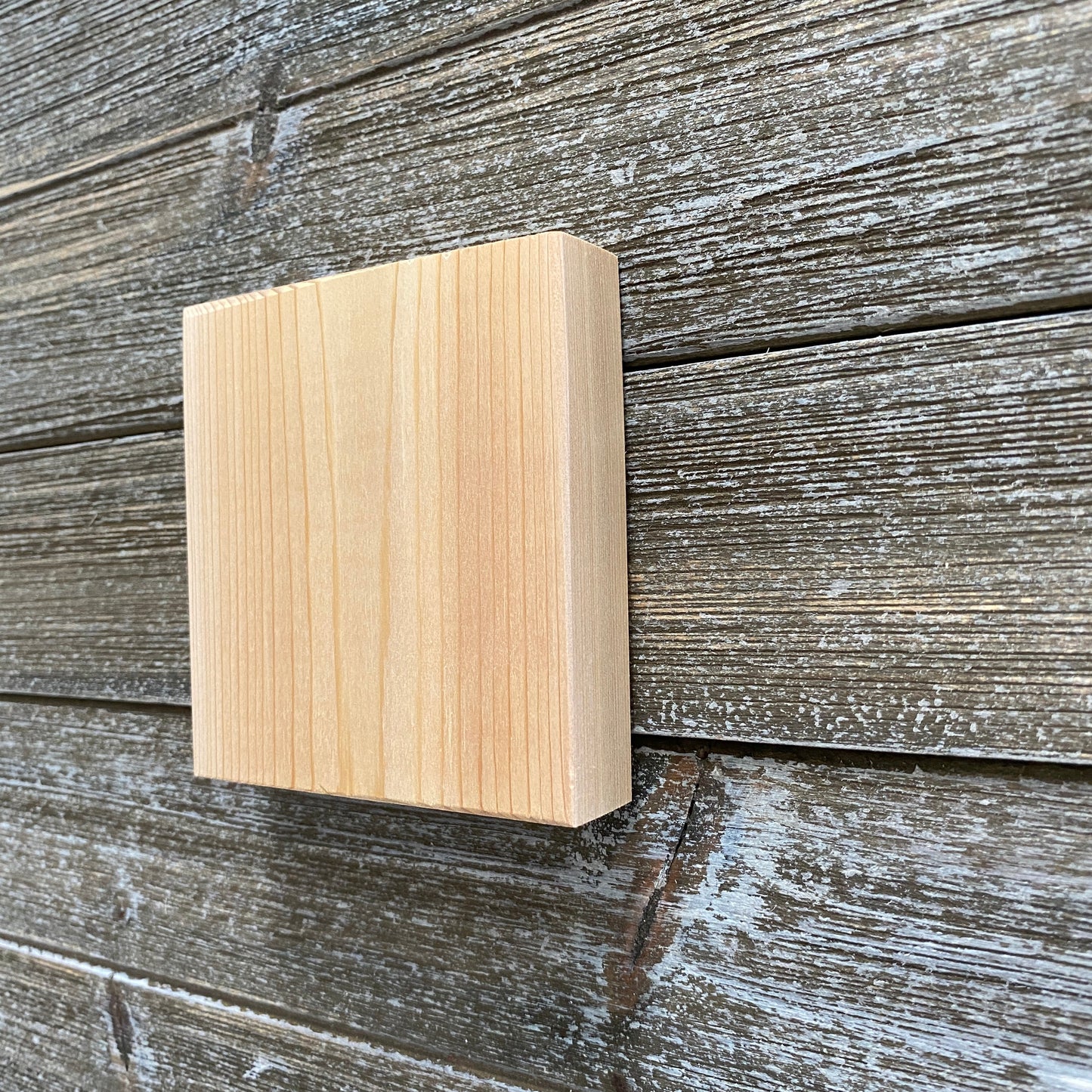 Unfinished Wood Square for Crafts - 1 pc