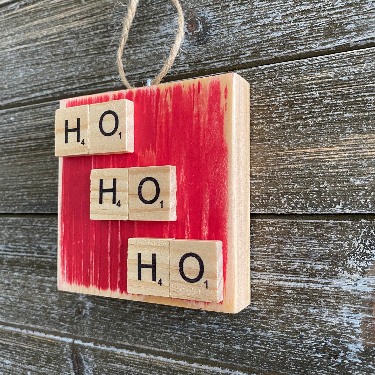 Christmas Ornament - HO HO HO
