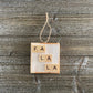 Christmas Ornament - FA LA LA