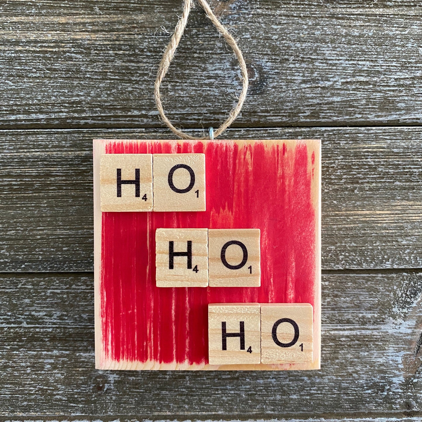 Christmas Ornament - HO HO HO