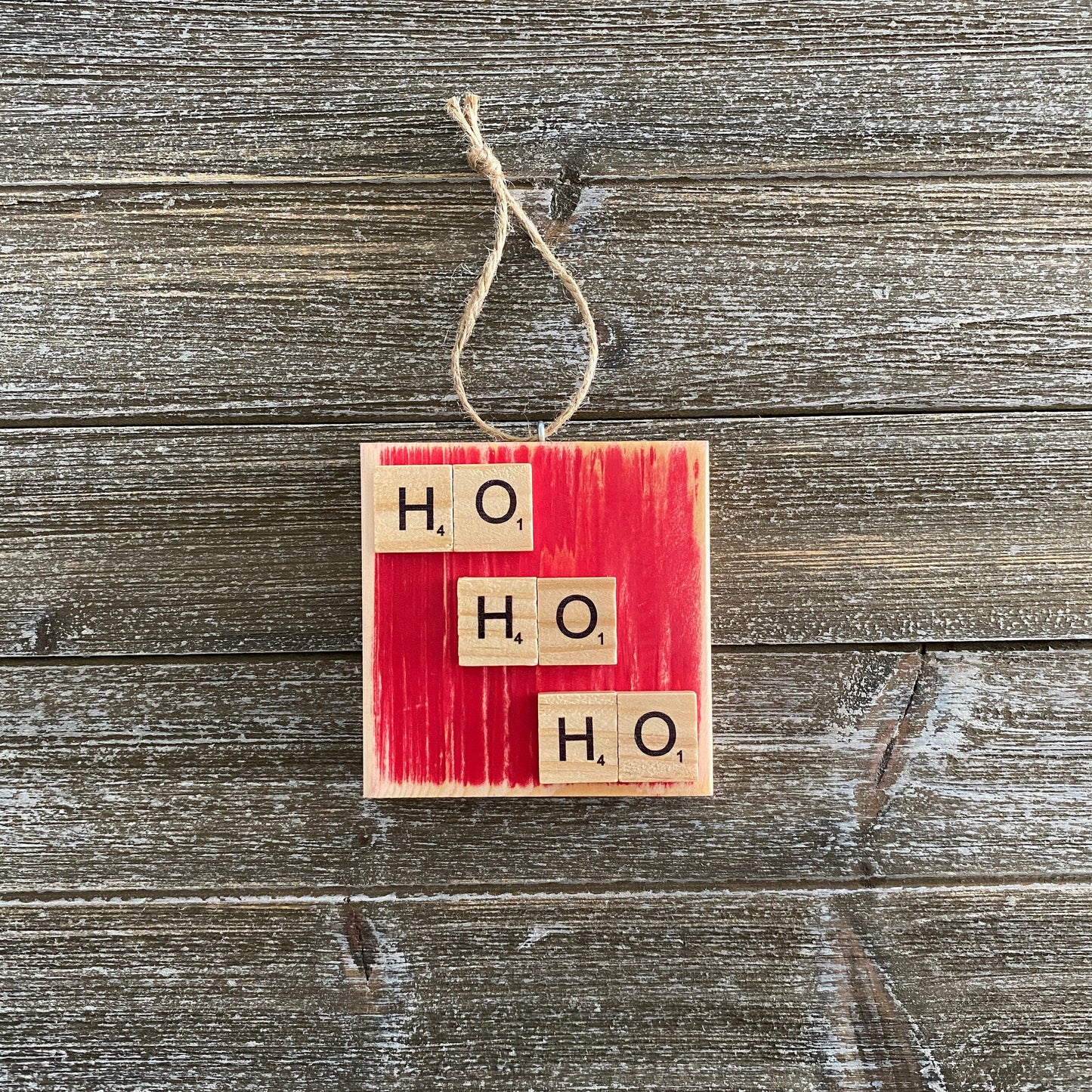 Christmas Ornament - HO HO HO