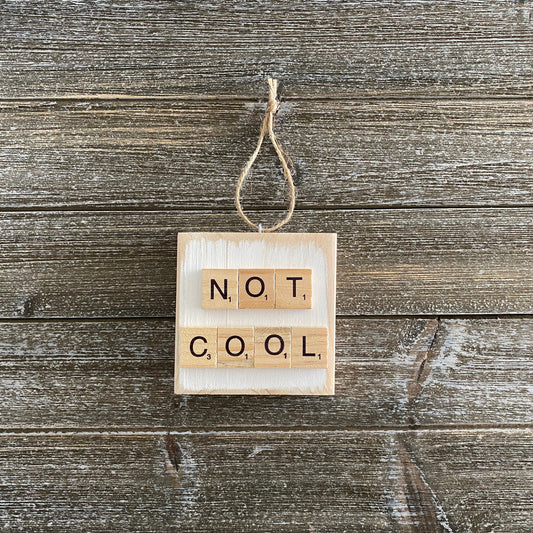 Funny Ornament - NOT COOL