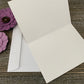 Greeting Cards - 5pc Set of Blank Thank You Cards - Multi Color Felt Flowers