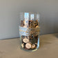 Yarn Wrapped Vase with Tropical Flower - Small