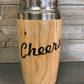 Just Turned - Engraved Cocktail Shaker - Cheers