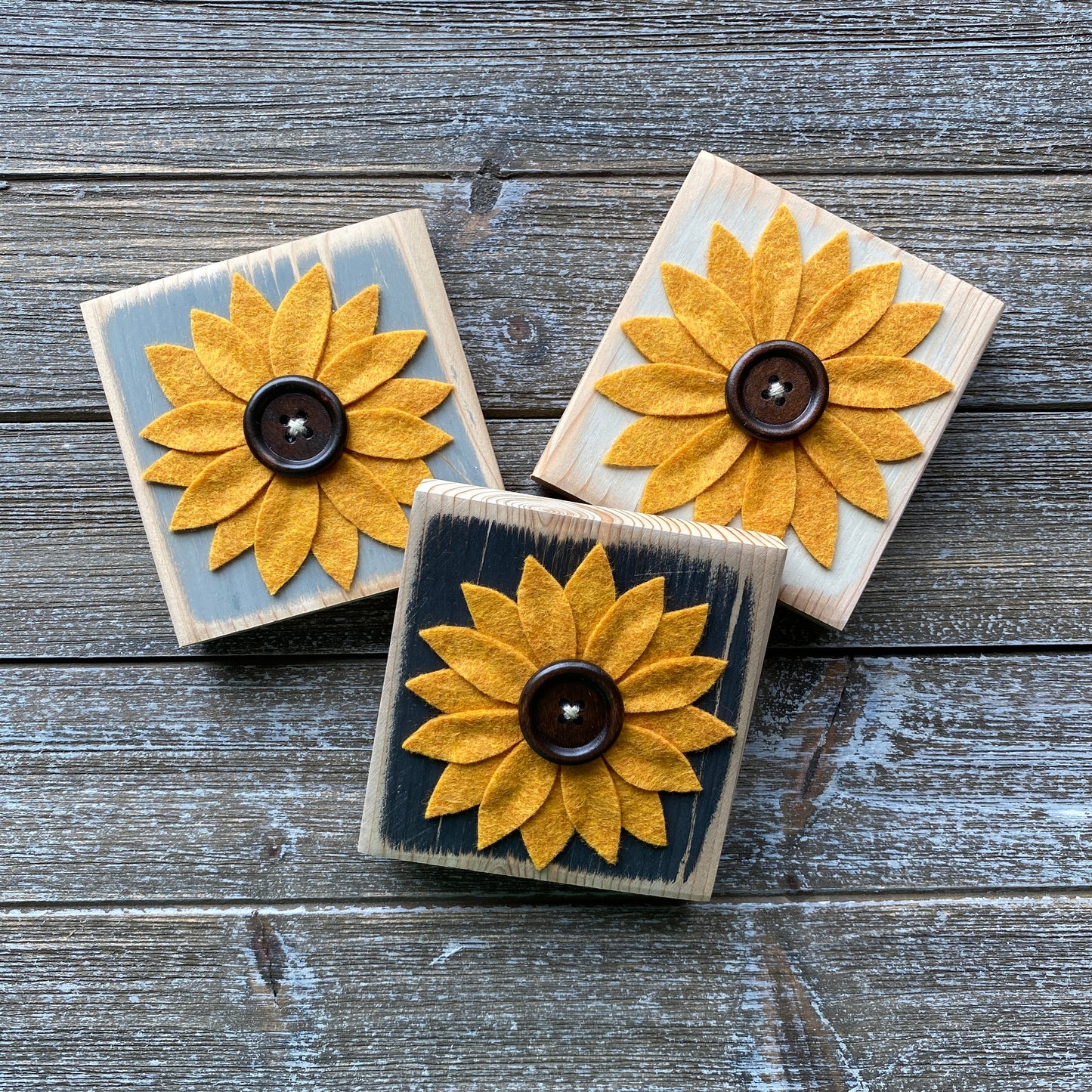Fall Decor - Felt Sunflower Decor