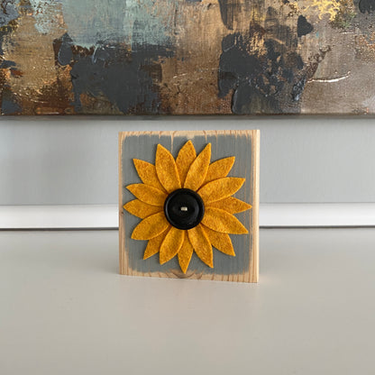 Fall Decor - Felt Sunflower Decor